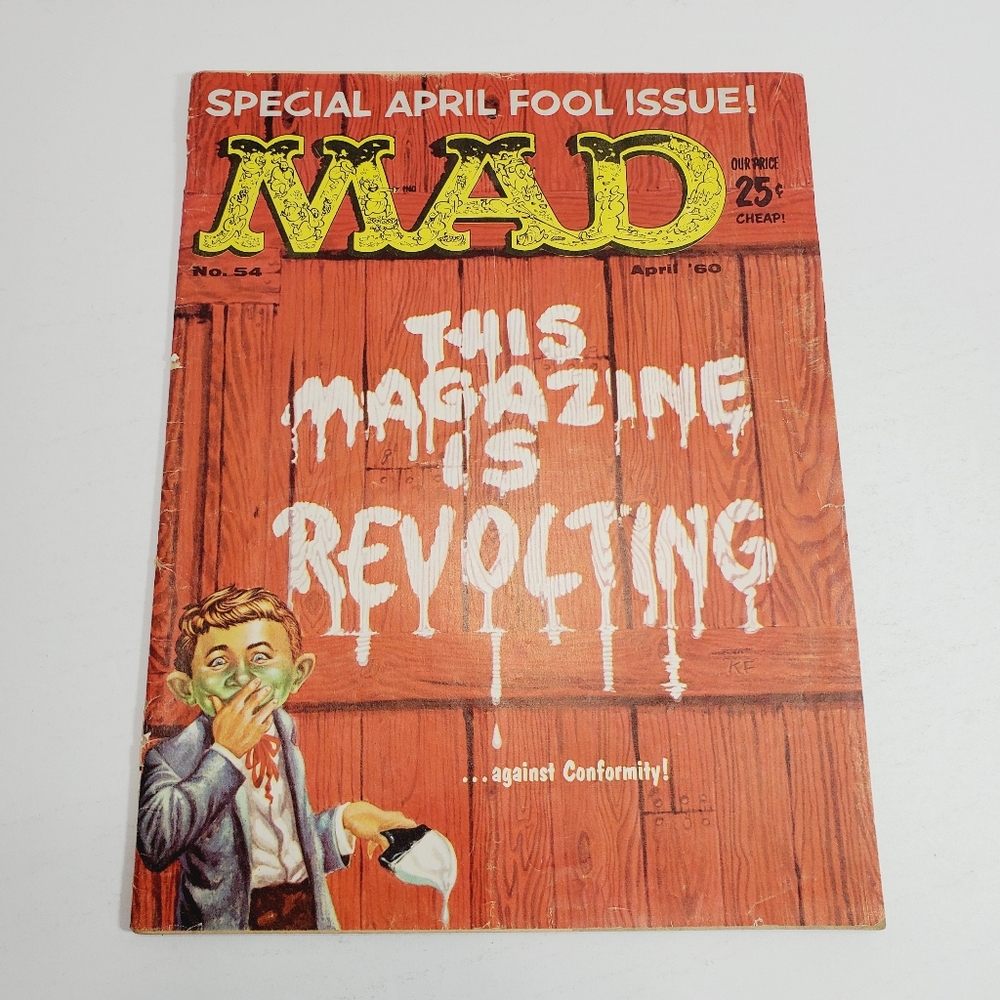 MAD Magazine "This Magazine is Revolting Issue" #54 April 1960